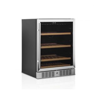 Cave &agrave; Vin Inox   Capacite 48 bouteilles de vin 750ml    TEFCOLD