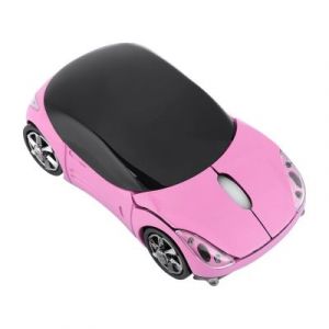 Souris optique sans fil Bluetooth avec souris 1600GPI pour Mac / ME / Windows PC / Tablette Rose