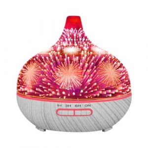 Aroma Night Light 3D par ultrasons Diffuseur Huile Essentielle Aromathérapie Humidificateur