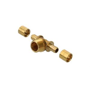 Té P.E.R mâle fixe D20 1/2'' - SOMATHERM - 2305-20-15