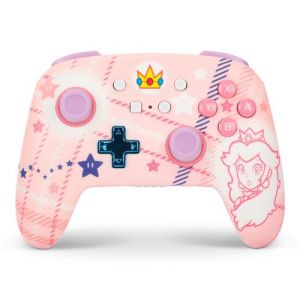 Manette sans fil PowerA Peach pour Nintendo Switch
