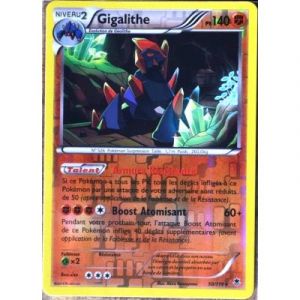 carte Pok&eacute;mon 50/119 Gigalithe 140 PV - SUPER RARE REVERSE XY04 NEUF FR