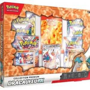 Carte à collectionner Pokémon Coffret Collection Premium Dracaufeu ex
