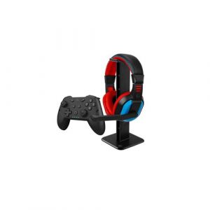 EgoGear SBP30-NS-BK accessoire de jeux vid&eacute;o Noir, Bleu, Rouge Bluetooth Manette de jeu + casque Num&eacute;rique Nintendo Switch OLED, PC, Playstation 3