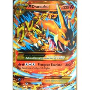 carte Pok&eacute;mon 107/106 M Dracaufeu Ex 220 PV - SECRETE Xy &Eacute;tincelles NEUF FR