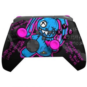 Manette filaire Pdp Rematch Glow Wired Advanced&nbsp;: COD Mr Peeks pour Xbox Series X S Xbox et PC