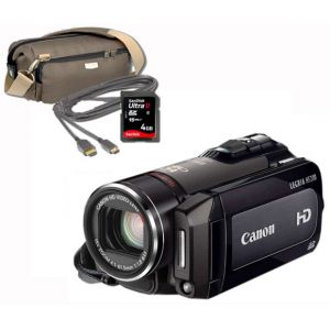 Canon Legria HF200 + Housse + Carte SDHC 4 Go + Câble HDMI