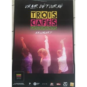 Trois Cafés Gourmands - En Concert / Un air Détourné - AFFICHE