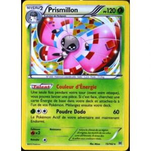 carte Pokémon 15/162 Prismillon 120 PV - HOLO RARE XY - Impulsion Turbo NEUF FR