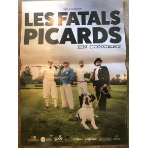 Les FATALS PICARDS - En Concert 2020 - 80x120cm - Affiche