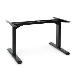 oneConcept Multidesk Comfort Bureau électrique à hauteur & largeur réglable - Noir