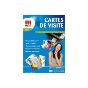 Utilitaires MICRO APPLICATION Cartes de visite