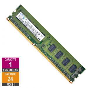 Barrette M&eacute;moire 1Go RAM DDR3 Samsung M378B2873FH0-CH9 PC3-10600U 1333MHz 1Rx8