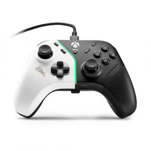 Manette filaire Thrumaster Heart Controller filaire Blanc et noir pour Xbox One Xbox Series X/S et PC