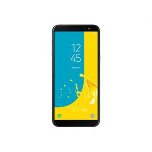 Samsung Galaxy J6 - 4G smartphone - double SIM - RAM 3 Go / Mémoire interne 32 Go - microSD slot - écran OEL - 5.6" - 1480 x 720 pixels - rear camera 13 MP - front camera 8 MP - noir