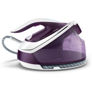 Philips PerfectCare Compact Plus GC7933 - Centrale vapeur avec fermeture automatique - semelle : SteamGlide Plus - 2400 Watt - violet magique