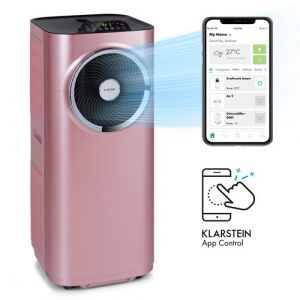 Climatiseur mobile Klarstein Kraftwerk Smart 10K 3-en-1 10000 BTU contrôle par appli télécommande