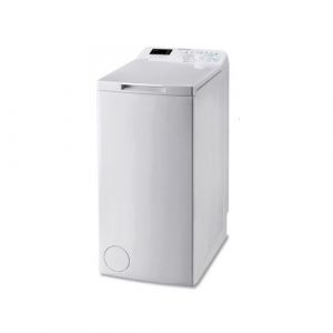 Indesit BTW S50400 FR - Machine &agrave; laver - largeur : 40 cm - profondeur : 60 cm - hauteur : 90 cm - chargement par le dessus - 42 litres - 5 kg - 1000 tours/min - blanc