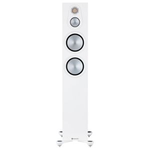 Enceinte colonne Monitor Audio Silver 300 7G Blanc satiné Vendue à l'unité