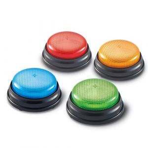 Jeu de 4 Buzzers sons et lumière