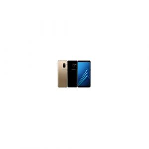 Samsung Galaxy A8 (2018) - 4G smartphone - double SIM - RAM 4 Go / Mémoire interne 32 Go - microSD slot - écran OEL - 5.6" - 2220 x 1080 pixels - rear camera 16 MP - 2x front cameras 16 MP, 8 MP - noir