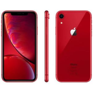 Apple iPhone XR - (PRODUCT) RED - 4G smartphone - double SIM / Mémoire interne 64 Go - Écran LCD - 6.1" - 1792 x 828 pixels - rear camera 12 MP - front camera 7 MP - rouge mat