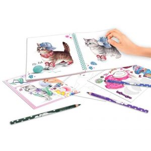 Album &agrave; colorier TOPModel Kitty