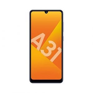 Samsung Galaxy A31 - 4G smartphone - double SIM - RAM 4 Go / Mémoire interne 64 Go - microSD slot - écran OEL - 6.4" - 2400 x 1080 pixels - 4x caméras arrière 48 MP, 8 MP, 5 MP, 5 MP - front camera 20 MP - bleu prismatique