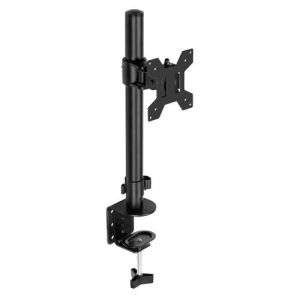 Audizio CMA10S – Support Écran Ordinateur 13-32 pouces Compact – Réglable en Hauteur, Inclinable, VESA 75/100