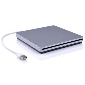 cybernova slim Lecteur Slot USB Lecteur externe CD-RW Burner, DVD-RW Graveur Super Drive Lecteur Writer (CD/RD) pour MacBook A