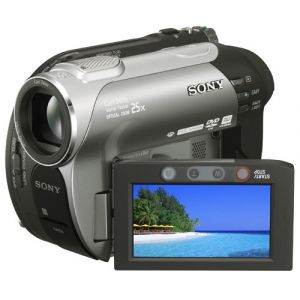 Sony Handycam DCR-DVD306E - Caméscope - 1.0 MP - 25x zoom optique - Carl Zeiss - DVD