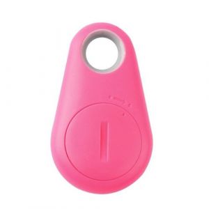 Alpexe Tracker Rose GPS Bluetooth Intelligent Alarme Anti Perdu Traceur pour Enfants Animaux domestiques Bagages