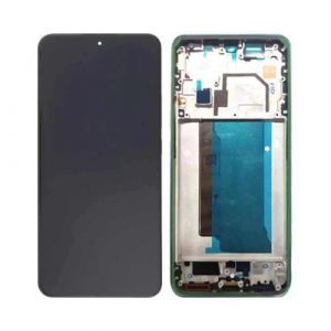 Ecran LCD et Vitre Tactile avec Châssis Vert pour Xiaomi 13T/13T Pro (Original Pulled)