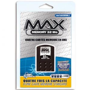 Datel Carte M&eacute;moire 32 Mo pour PlayStation 2