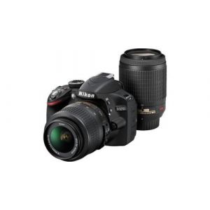 Nikon D3200 - appareil photo numérique objectifs AF-S DX 18-55 mm et 55-200 mm VR