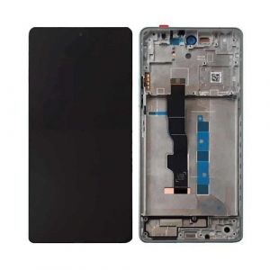 Ecran LCD et Vitre Tactile avec Châssis Bleu pour Xiaomi Redmi Note 13 5G (Original Pulled)