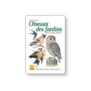 jeux de cartes nature oiseaux des jardins