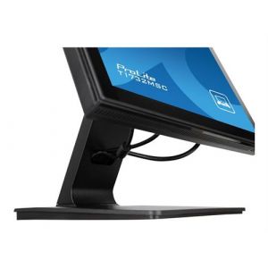 iiyama ProLite T1732MSC-B1S - &Eacute;cran LCD - 17" - &eacute;cran tactile - 1280 x 1024 - TN - 250 cd/m&sup2; - 1000:1 - 5 ms - HDMI, VGA, DisplayPort - haut-parleurs - noir, mat