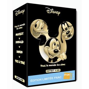 Tout le monde aime Mickey - Donald - Pluto - Dingo - Tic & Tac - Coffret - Edition Limitée Fnac