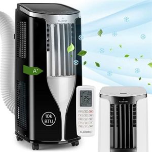 Klarstein New Breeze ECO climatiseur mobile 10000 BTU 2,9 kW CEE A+ noir