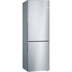 Série 4 Réfrigérateur combiné pose-libre 186 x 60 cm Couleur inox KGV36VLEAS