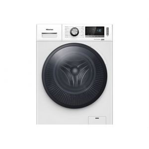 Hisense WDBL1014V - Machine &agrave; laver s&eacute;chante - largeur : 59.5 cm - profondeur : 66 cm - hauteur : 84.5 cm - chargement frontal - 10 kg - 1400 tours/min - blanc