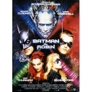 Affiche de Cin&eacute;ma Originale - Batman & Robin - 1997 - George Clooney - 120x160cm