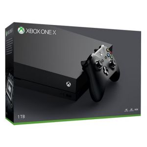 Pack Console Microsoft Xbox One X 1 To Noir