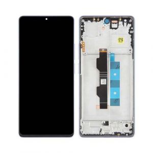Original Ecran LCD et Vitre Tactile Pulled avec Châssis Lavander pour Xiaomi Redmi Note 13 Pro 4G