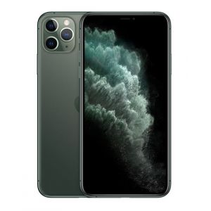 Apple iPhone 11 Pro Max - 4G smartphone - double SIM / Mémoire interne 256 Go - écran OEL - 6.5" - 2688 x 1242 pixels - 3 x caméras arrière 12 MP, 12 MP, 12 MP - front camera 12 MP - vert de minuit