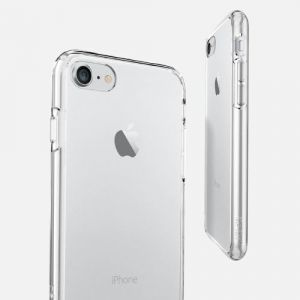 Coque de la marque Vshop compatible pour iPhone SE 2020/ 7 ( 4,7 pouces) Transparente