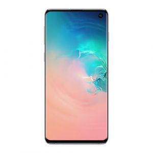 Smartphone Samsung Galaxy S10 G9730 Qualcomm Snapdragon 855 8Go/128Go Dual Sim Débloqué - Blanc