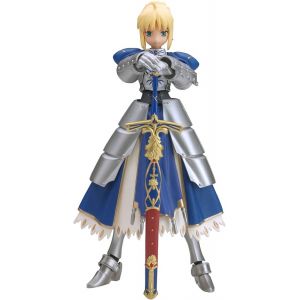 Fate/stay Night Non Scale Pre-painted Pvc Figure: Figma Saber (re-run)