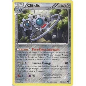 Carte Pokemon - XY11 - Offensive Vapeur - Cliticlic - PV 140 - 73/114 - Holo Reverse - VF